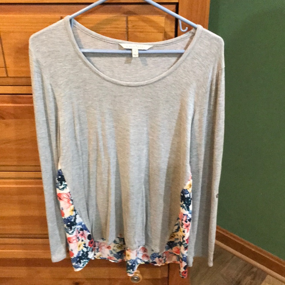 41 Hawthorn mixed media long sleeve T-shirt